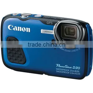 Canon Power Shot D30 Digital Cameras - Blue DGS Dropship thumbnail-2