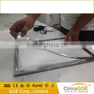 Double Side Real Estate Window Display LED Display Panel Magnetic Crystal Light Pockets thumbnail-2