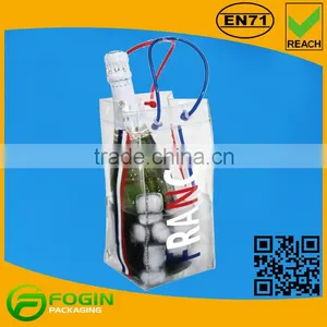 Transparent Clear PVC Ice Bag /PVC Cooler Bag thumbnail-1
