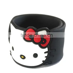 Fashion Animal Customized Silicone Slap Bracelet Manufacture thumbnail-1