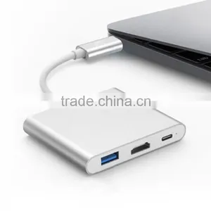 USB 3.1 TYPE C Multiport USB Type-C Adapter for New Macbook thumbnail-3