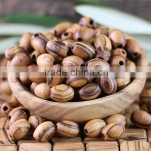 Olive Wood Oval Beads for Rosaries & Jewelry thumbnail-5