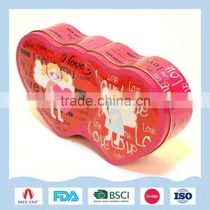 Heart Shape Tin Box by Tin Products Factory thumbnail-1