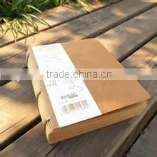 High Quality Customized Brown Kraft Cover Paper Notebooks thumbnail-2