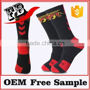 Basketball Sublimation Sport Compression Elite Wholesale Sock Manufacturer thumbnail-1