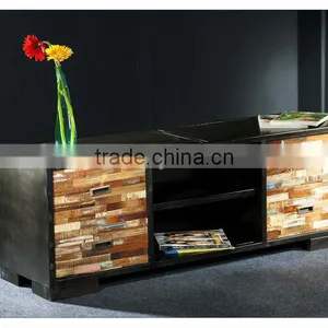 Recycle Wood TV Cabinet thumbnail-1