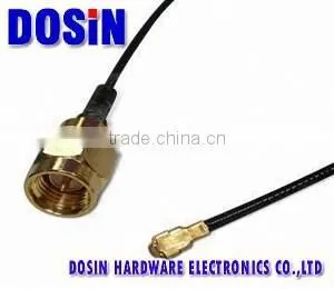 UFL 1.13 to RP SMA Male 100mm Pigtail Antenna WiFi Coaxial Cable thumbnail-1