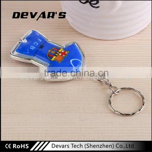 Top Level Specification Plastic Cute T-shirt Shaped Keychain thumbnail-1