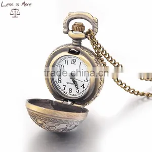 Special Antique Brand Religious Pocket Watches, Compass Alloy Pocket Watches thumbnail-2