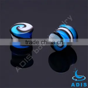 Moti Jewelry Set Colorful Ear Plug With Glass Like Sugar thumbnail-2