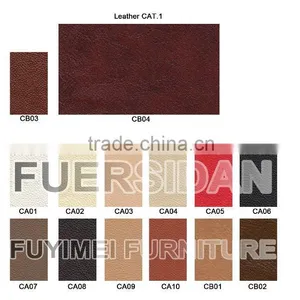 2014 Cat.1 Bufflo Leather for Modern Sofa Bed thumbnail-1