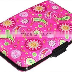 Luckiplus Inventory Black & White Owls Aluminum Wallets Identity Theft Blocker thumbnail-4