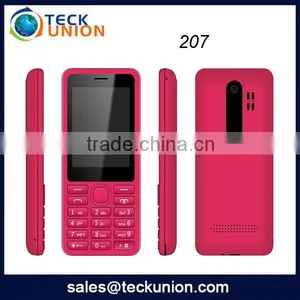 2016 Latest 2.4inch Basic Mobile Phone Wholesale Cell Phone 207 thumbnail-2