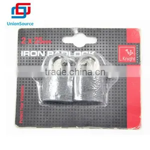 High Quality Silver Painted Safety Padlock thumbnail-1