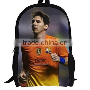 Popular Durable Backpack for Fans With Football Star Pattern thumbnail-2