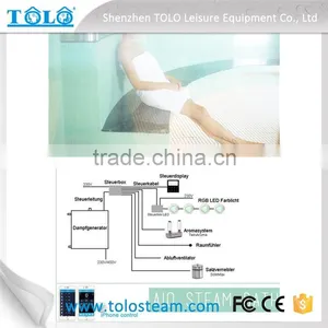 Wet Dry Sauna Power Generator Steam Shower Installation thumbnail-6