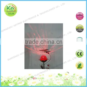 Butterfly With Glass Ball Gardeners Eden Solar Powered Light thumbnail-6