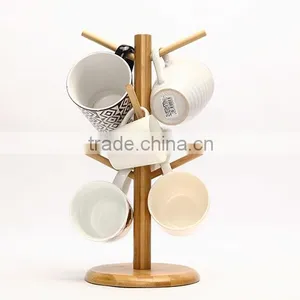 Bamboo Cup Rack thumbnail-2
