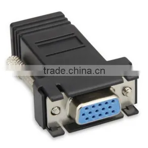 Wholesale VGA 15pin Female to RJ45 8P8C Female Adapter thumbnail-3