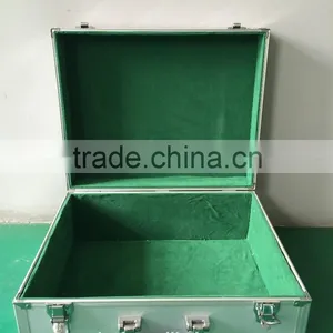 China Permanent Protection With Lock Very Farm Durable Silver Aluminum Carry ABS Tool Case With Lock thumbnail-5