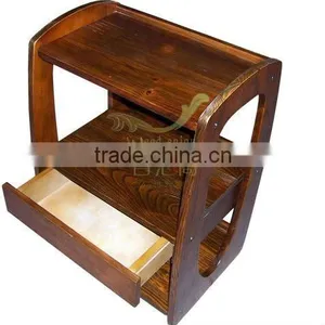2016 Christmas Hot Sale Wooden Mobile Beauty Trolley thumbnail-1