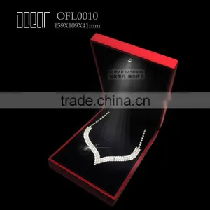 Hotselling Custom Led Light Jewellery Box for Necklace thumbnail-2