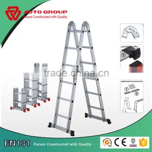 EN131 Manufacture Extended Folding Multi Purpose Ladder thumbnail-3