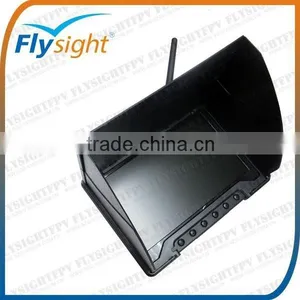 C881 Flysight RC801 Aerial Photography LCD FPV Monitor 7 Inch LCD Screen With 400cd/m2 Brightness and Folding Sunshade thumbnail-4