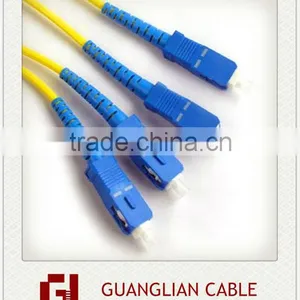 Low Insertion Loss SC-SC/SM/ sc Optical Fiber Patch Cord 3m thumbnail-1