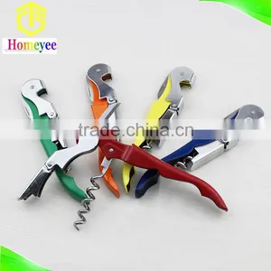 Wine Bottle Opener Pulltap's Double Hinged Waiters Corkscrew thumbnail-1