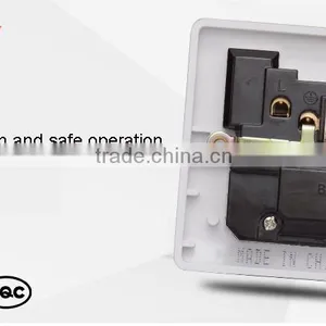 10A 3 Pin MF Socket,male Electrical Wall Socket thumbnail-2
