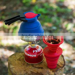 Outdoor Camping Space Saving Foldable Silicone Pot thumbnail-4