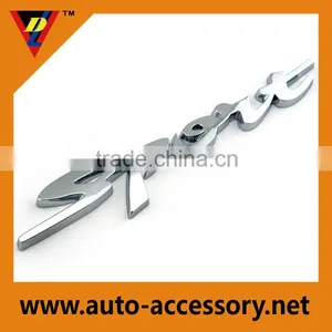 Decoration Chrome Car Logo Sport Adhesive Letters Stickers thumbnail-1