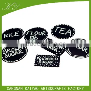 Small Size Self Adhesive Chalkboard Labels Set,kitchen pp Blackboard Wall Sticker thumbnail-1
