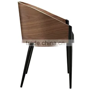 Mid Century Modern Cooper Dining Armchair in WALNUT thumbnail-2