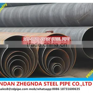 GB/T9711 820 Diameter Ssaw Steel Pipe for Oil Water Application Pipe thumbnail-1