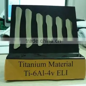 Titanium 6AL4V / Ti6Al4VEli Titanium Dental Implants, Orthopaedic Implants,surgery Implants,titanium Medical Implants thumbnail-1
