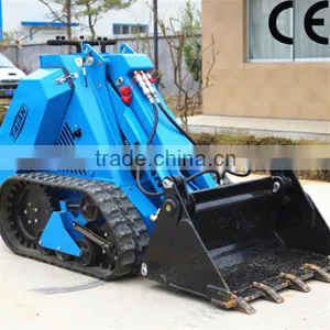 MS500 Mini Skid Crawel Track Steer Loader thumbnail-2