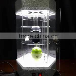 Durable Articles Promotion Bespoke Top Level Acrylic Modern Display With LED Lock thumbnail-2