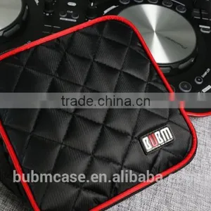Black 32 Capacity 230D Space Twill PVC Fabric DVD Case CD Holder Personalized cd Case Multi Disc Dvd Cases thumbnail-5