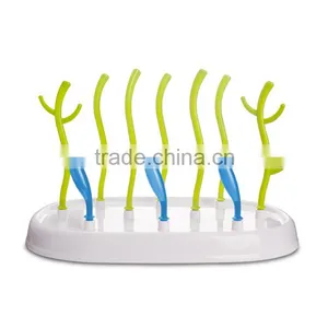 Factory Price Baby Item Food Grade Plastic Bottle Holder Drying Rack thumbnail-2