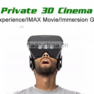 Covenov 3D VR Glasses Virtual Reality Video Glasses Movie Game Glasses Head-Mounted With NFC for Google,iPhone,blackberry,Samsun thumbnail-2