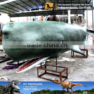 MY Dino-J22 Life Size Fiberglass Whale Statue for Sale thumbnail-2