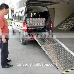 BMWR-2 Wheelchair Loading Platform Wheelchair Ramp for Van Minibus thumbnail-3