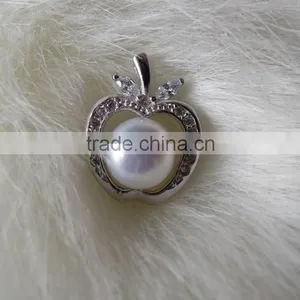 Precious Semi Mounting Pearl Pendant Sterling Silver Jewelry Hot Sale thumbnail-6