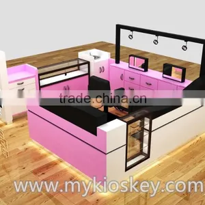 Easy Assemble Eyebrow Threading Kiosk | Eyebrow Threading Kiosk Used in Mall for Sale thumbnail-1