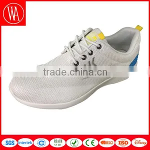 Ladies White Elegant Mesh Casual Shoes thumbnail-1