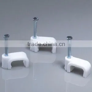 High Quality Hot Sale Plastic Flat Wire Clip thumbnail-1
