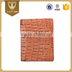 2016 New Fashion Custom Crocodile Skin Men's Bifold Wallet Genuine Leather Wallet Men thumbnail-4