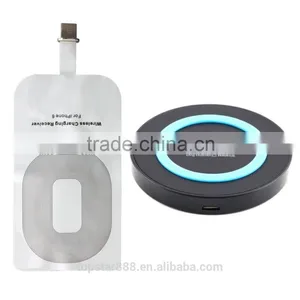 Qi Standard USB Wireless Battery Charger and Receiver for IPhone 6 and 6 Plus Battery Charger thumbnail-1